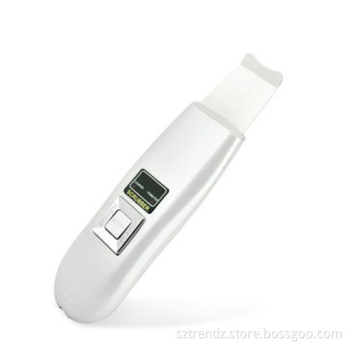 Portable ultrasonic face scrubber for deep cleansing and helping skin to abort nutrition